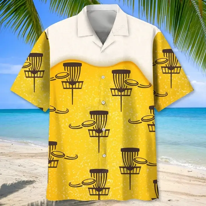 Happy Birthday 2022 - 3d Disc Golf Beer Hawaiian Shirts, Hoodie, Zip Hoodie, Hoodie Dress, Sweatshirt All Over Print
