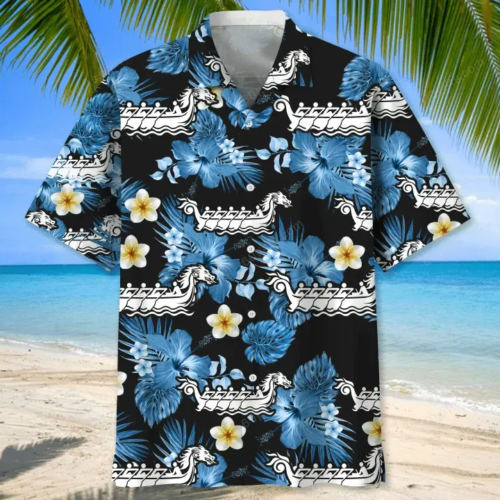 Happy Birthday 2022 - 3d Dragon Boat Nature Hawaiian Shirts, Hoodie, Zip Hoodie, Hoodie Dress, Sweatshirt All Over Print
