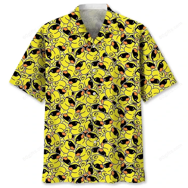 Happy Birthday 2022 - 3d Duck Sunglasses Shower Hawaiian Shirt, Hoodie, Zip Hoodie, Hoodie Dress, Sweatshirt All Over Print