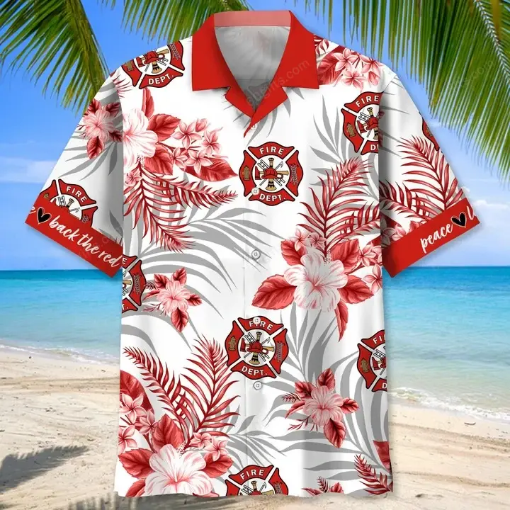 Happy Birthday 2022 - 3d Fire Rescue Hawaiian Shirt, Hoodie, Zip Hoodie, Hoodie Dress, Sweatshirt All Over Print