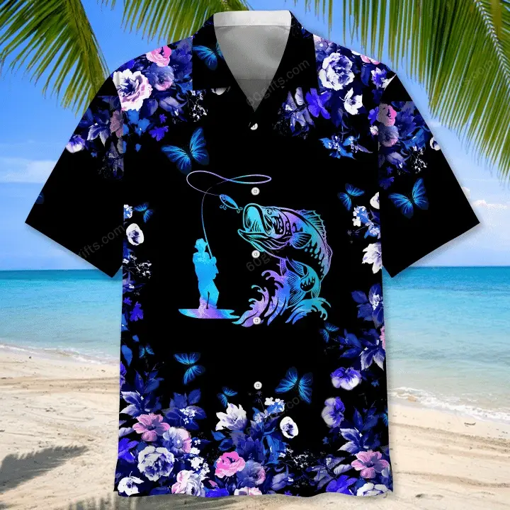 Happy Birthday 2022 - 3d Fishing Hawaiian Nature Shirt, Hoodie, Zip Hoodie, Hoodie Dress, Sweatshirt All Over Print