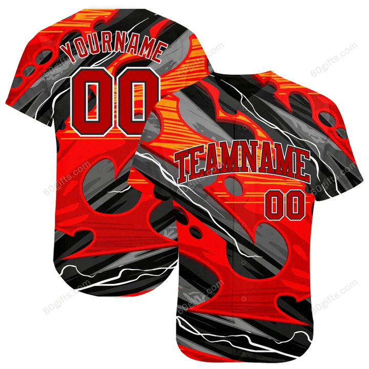 Customized Merry Christmas, Happy New Year Gift Ideas Baseball Jersey Abstract Pattern For Sport Team Personalized Baseball Shirt