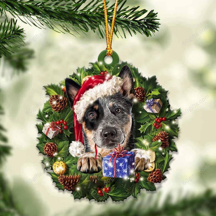 Heeler Ornament - Christmas Gift For Family, For Her, Gift For Him, Gift For Pets Lover Ornament.