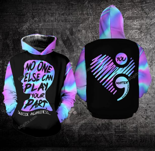 Merry Christmas & Happy New Year 3d Hoodie, Zip Hoodie, Hoodie Dress, Sweatshirt Suicide Prevention Awareness Aparel All Over Print