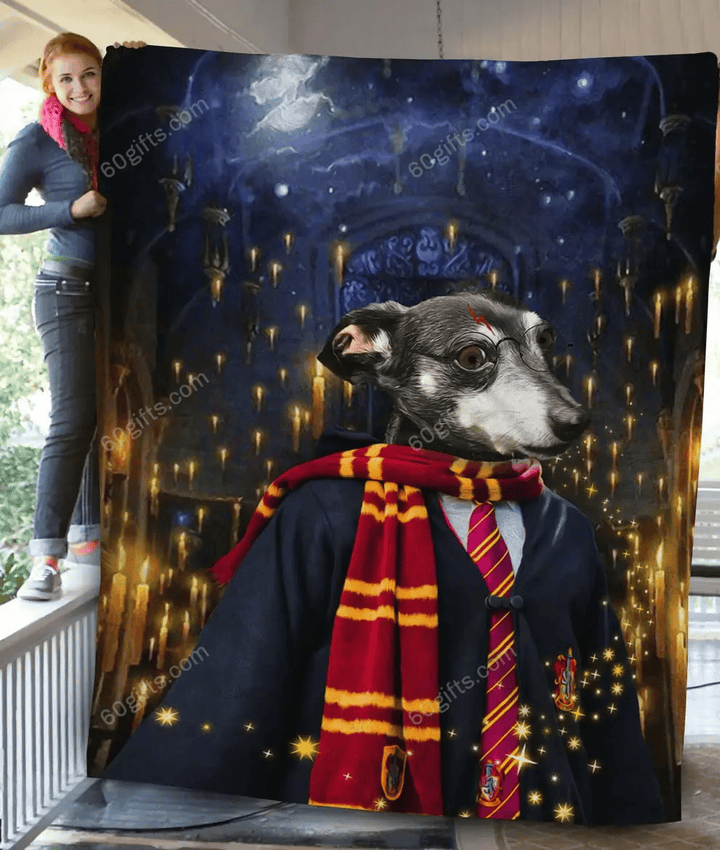 Merry Christmas & Happy New Year Custom The Wizard Pet Lover Gifts Personalized Fleece Blanket