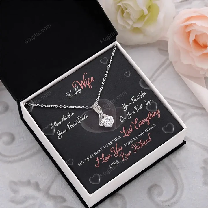 Valentine's Day Gift 2023, Anniversary Gift, Gift To My Wife, Necklace For Wife, Gift For Wife Birthday - I May Not Be Alluring Beauty Necklace
