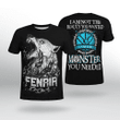 Viking T Shirt Fenrir Monster | Viking Hoodie