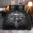 Viking Bedding Set Raven Odin | Viking Bed Set