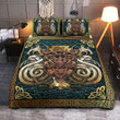 Viking Bedding Set Dragon Odin | Viking Bed Set