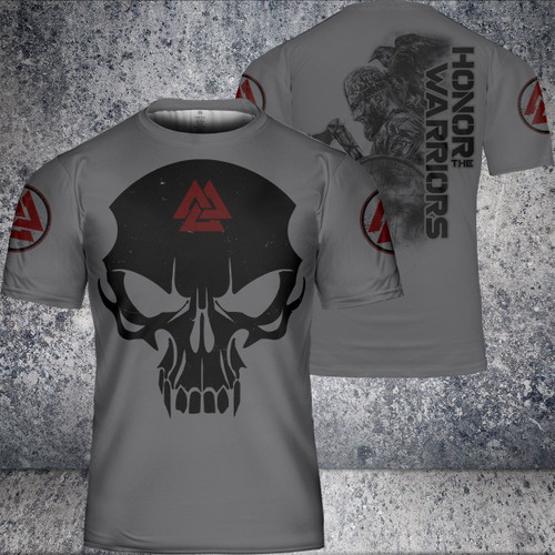 Viking T Shirt Honor The Warriors | Viking Bomber