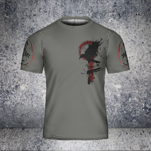 Viking T Shirt Raven Until Valhalla | Viking Hoodie