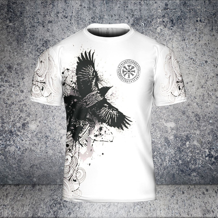 Viking T Shirt Raven Symbol | Viking Hoodie