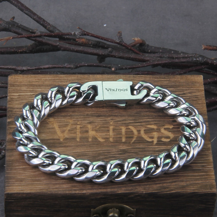 Vikings Bracelets Curb Cuban