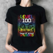 Video Game Level 100 Days Of School Unlocked T-shirt Gifts For Teacher Student