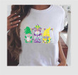 Jester Gnomes Nurse Mardi Gras 2D T-Shirt For Women Men