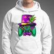 Video Game Controller Jester Hat Mardi Gras T-Shirt Gift For Kids Children