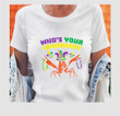 Whos Your Crawdaddy Crawfish Jester Beads Funny Mardi Gras 2D T-Shirt