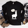 Sup No Drama Llama Funny Cute T-Shirt Gift For Kids Adults