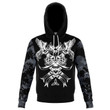 Odin with Ravens Camo 3D Hoodie Gift For Birthday - VK3D042