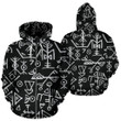 Futhark Viking Pattern 3D Hoodie Gift For Men Women - VK3D069
