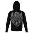Wolf Head with Helm of Awe 3D Hoodie Gift for Men Friends - VK3D081