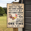 Crazy Fowl The Whole Metal Sign Outdoor Garden, Address Sign, Sign Rustic Décor House - MCF194