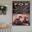 Advice From Fox Metal Sign Outdoor Garden, Address Sign, Sign Rustic Décor House - MAF174