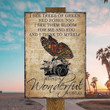 Photographer Butterfly Metal Sign Outdoor Garden, Address Sign, Sign Rustic Decor House - MPB105