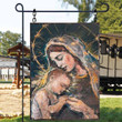 Virgin Mary and Baby Jesus Basic Classic Metal Signs Décor Home - MJ017