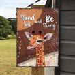 Stand Tall and Be Strong with Giraffe Metal Sign Outdoor Garden, Address Sign, Sign Rustic Décor House - MGiraffe206
