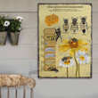 The Life of The Honeybee Metal Sign Outdoor Garden, Address Sign, Sign Rustic Décor House - MBee275
