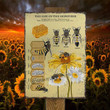 The Life of The Honeybee Metal Sign Outdoor Garden, Address Sign, Sign Rustic Décor House - MBee275