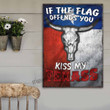 If the Flag Offends You Texas Flag Metal Sign Outdoor Garden, Address Sign, Sign Rustic Décor House - MTexas300