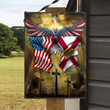 Eagle God Lion Florida USA Flag Metal Sign Outdoor Garden, Address Sign, Sign Rustic Décor House - MFlorida309