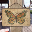 Vintage Butterfly Metal Sign Outdoor Garden, Address Sign, Sign Rustic Décor House - MBT396