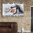 Basketball Poster - Let Success Make All The Noise Canvas Home Décor Gifts For Men Women