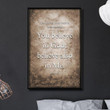 Bible Verse John 14-1 Poster - Do Not Let Your Hearts Be Troubled Canvas Home Décor Gifts For Men Women