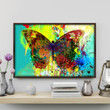Color A Beautiful Butterfly Poster - Animal Art Canvas Home Décor Gifts For Women Girls Friends