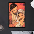 The Holy Family Poster - La Sainte Famille Canvas Home Décor Gifts For Men Women