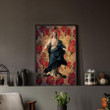 Virgin Mary And Serpent Poster - Rose World Canvas Home Décor Gifts For Birthday Thanksgiving Christmas