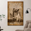 Jesus With Children Poster - The Greatest In The Kingdom Of Heaven Canvas Home Décor Gifts For Kids Children