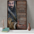 Jesus Christ Son Of God Poster - I Am The Way And The Truth Canvas Home Décor Gifts For Father's Day