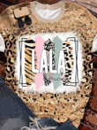 Lala Leopard Twinkle Grandma 3D T-Shirt Hoodies Gifts For Women Customize- GTSZ011