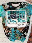 Chess Mom Leopard Cow Twinkle 3D T-Shirt Hoodies Customize Gift farmer Women- GTSZ017