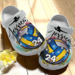 Just Love Volleyball Ball Shoes Clog Shoess Clogs Birthday Gift For Friends - Justluv-VLB