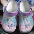 The Baby Alpaca Shoes - Pink Llamas Clog Shoess Clogs Gift For Birthday Christmas - Pink-Llamas
