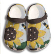Sunflower Bee Suture Clog Shoess Shoes Clogs For Niece Daughter - Sunf-Bee