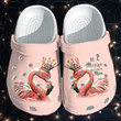 Be A Flamingo In A Flock Of Pigeons Clog Shoess Clogs Shoes Gift for Girl - CR-FLAMINGO
