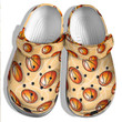 Basketball Funny Ball Clog Shoess Shoes Clogs - Orange Basketball Outdoor Clog Shoess Shoes Clogs For Men Women