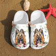 Funny Dog Clog Shoess Shoes Puppy Flower Clog Shoesbland Clogs Gifts For Schoolgirl - FL-Dog02